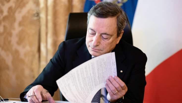 Nuovo Decreto, Draghi: ” Serve ancora pazienza, coprifuoco alle 23″