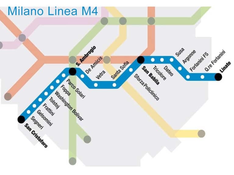 Metro 4 Milano