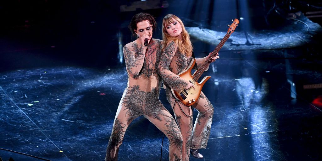 I Maneskin super ospiti alla serata di apertura del Festival di Sanremo