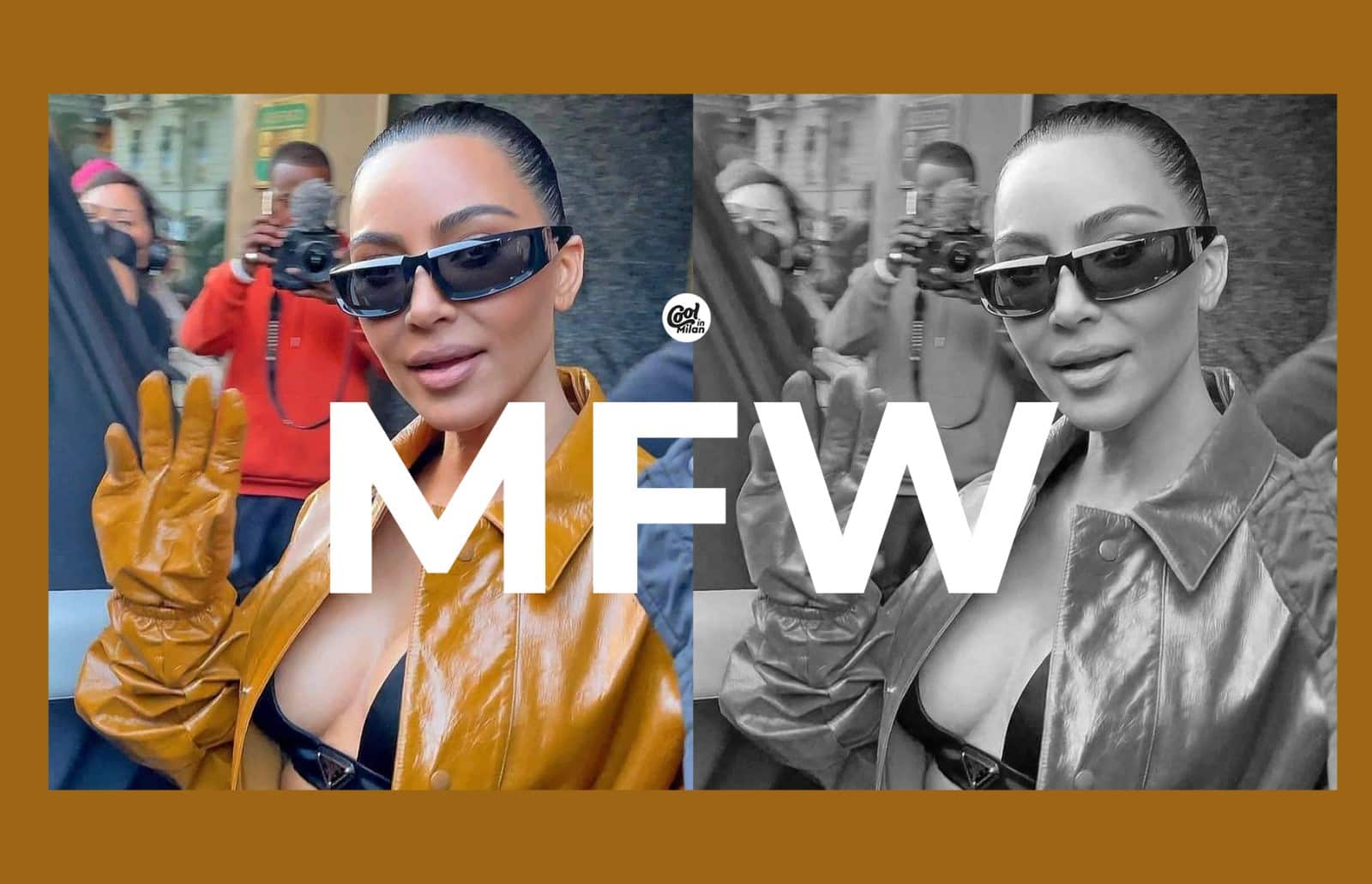 Milano Fashion Week: Kim Kardashian alla sfilata di Fendi