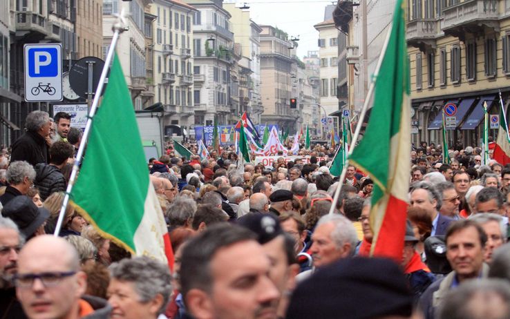 Milano: le proiezioni in onore del 25 aprile
