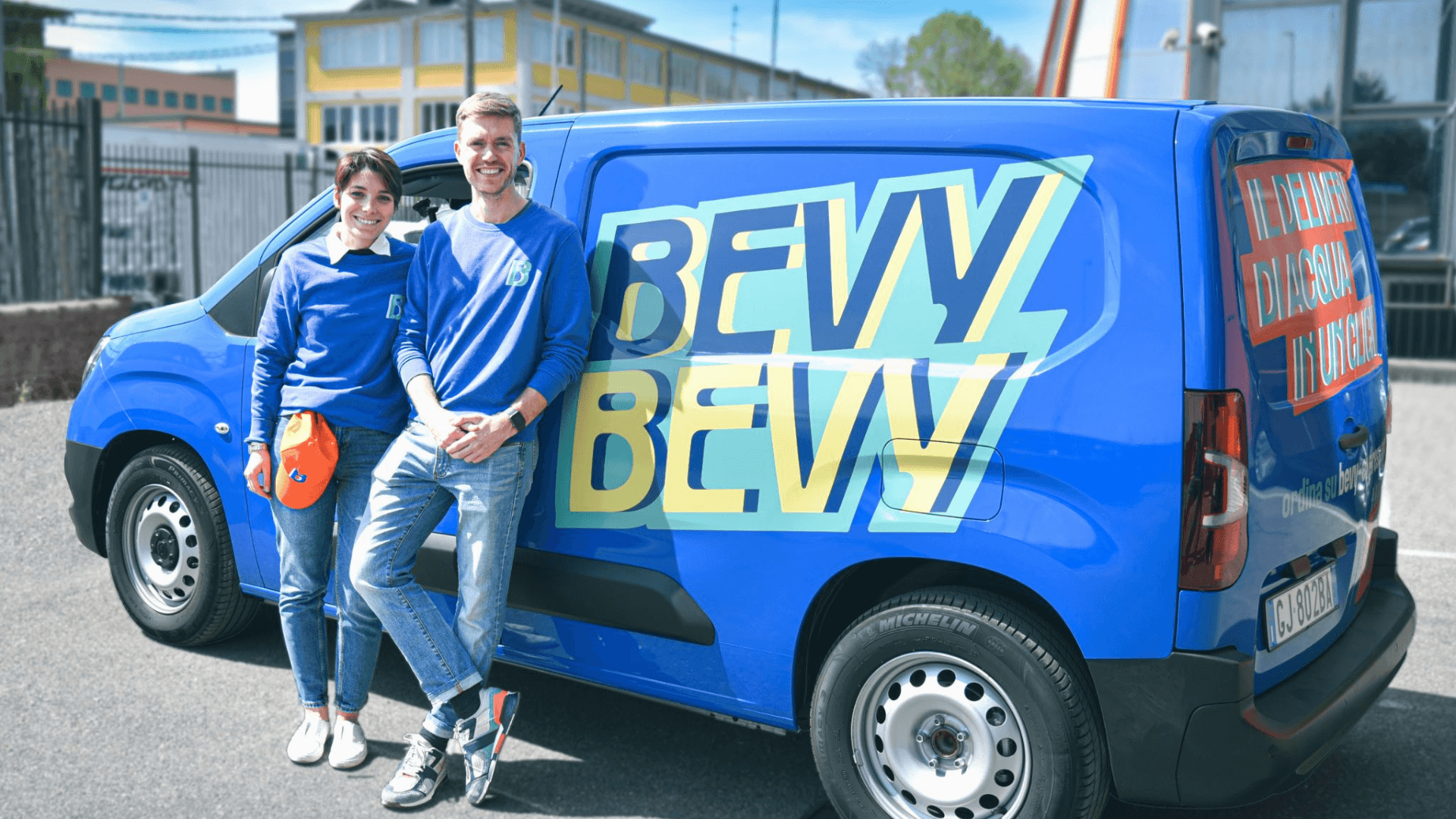 Bevy: la startup italiana fa delivery di acqua a Milano 