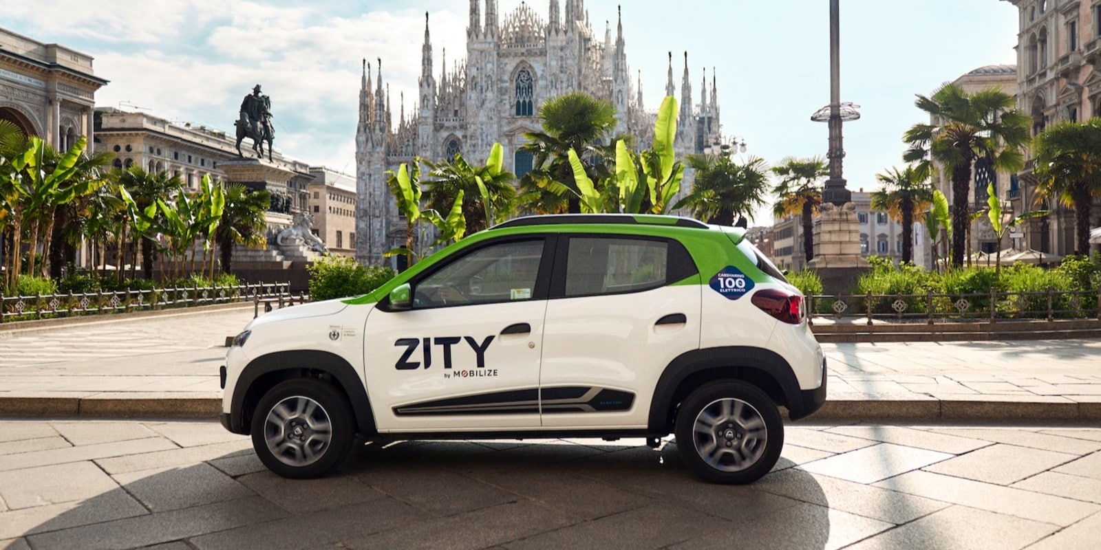 È arrivato Zity: il nuovo car sharing full electric di Milano