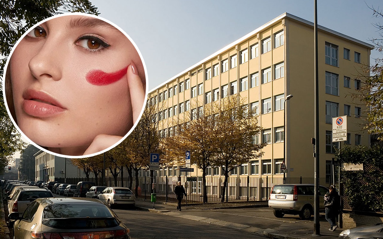 Da San Siro Milano un rossetto contro la violenza di genere