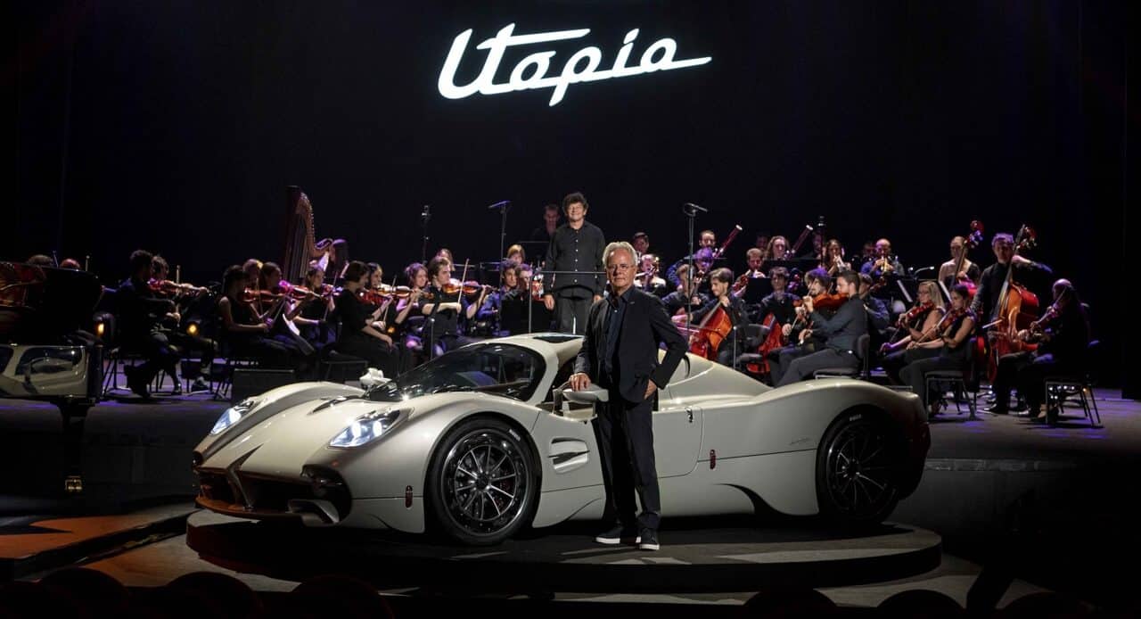 La Supercar Pagani “Utopia” da 10 milioni presentata a Milano 