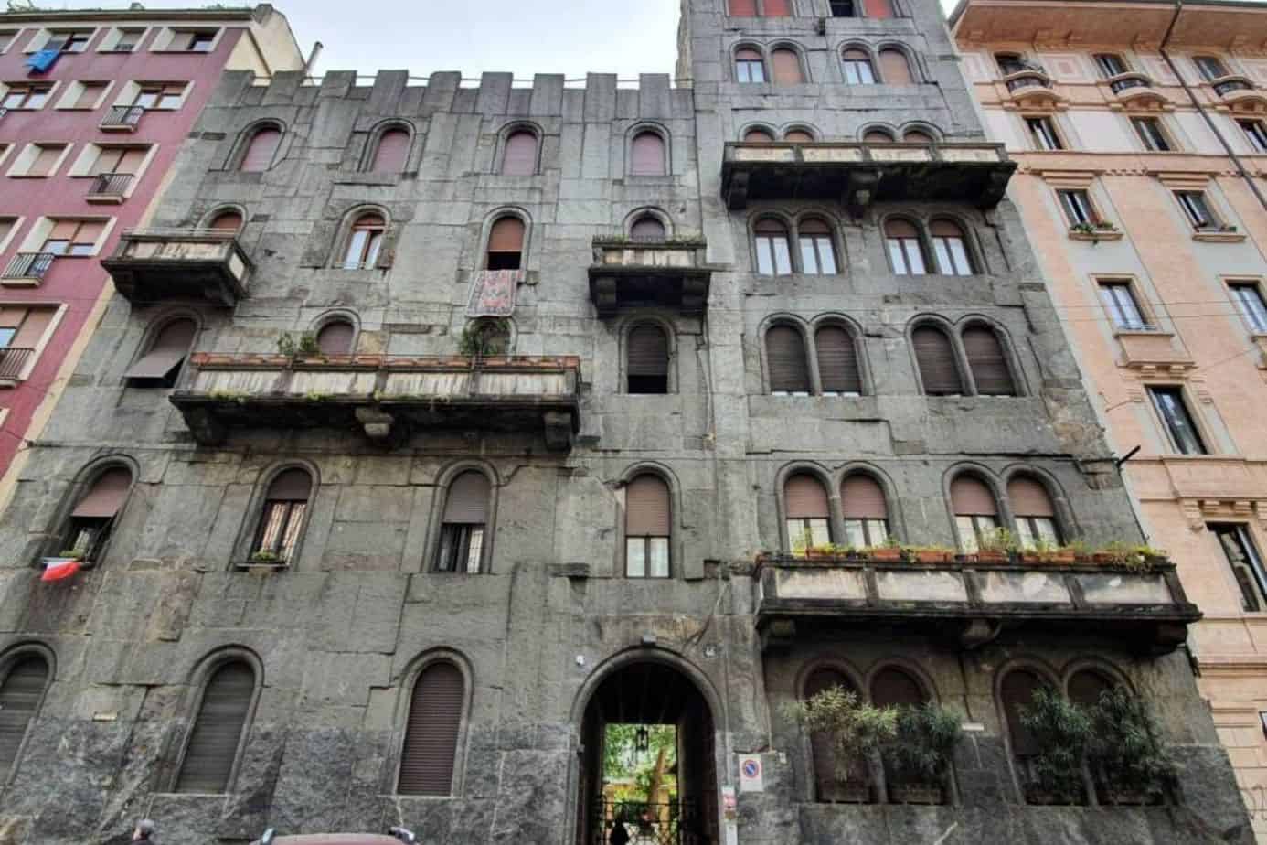 Il castello di pietra di Milano: il castello Gilberti