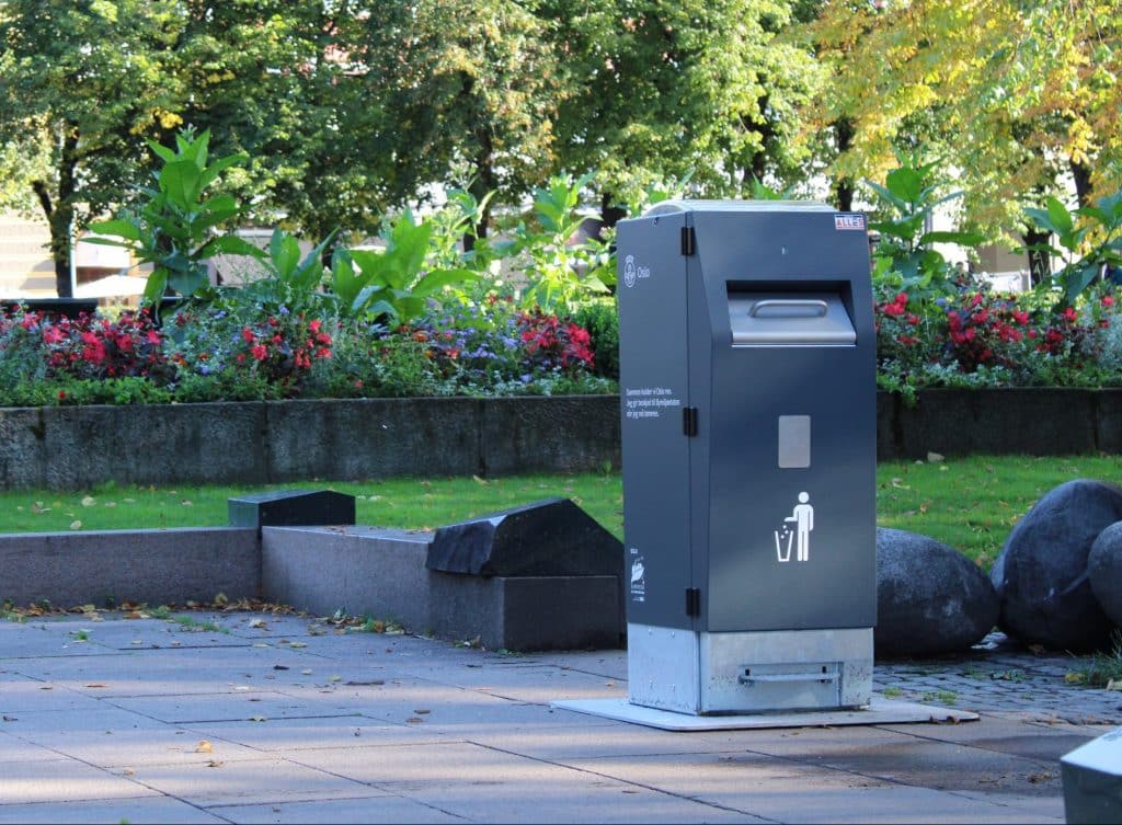 Arrivano a Milano i cestini intelligenti