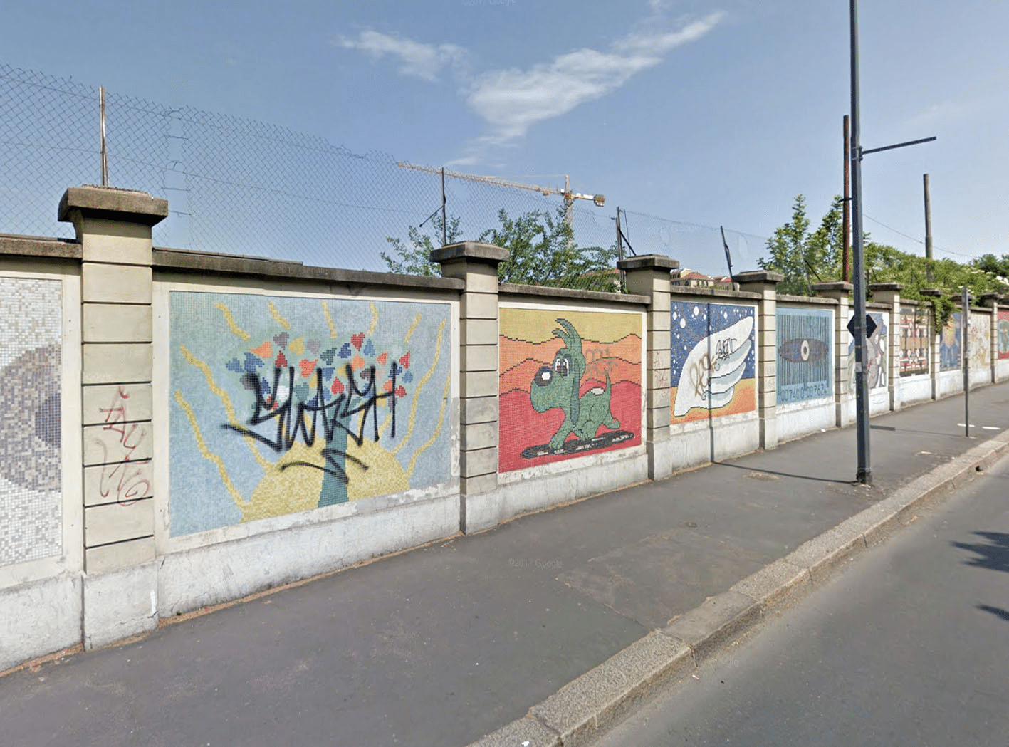 mosaici centrale del latte