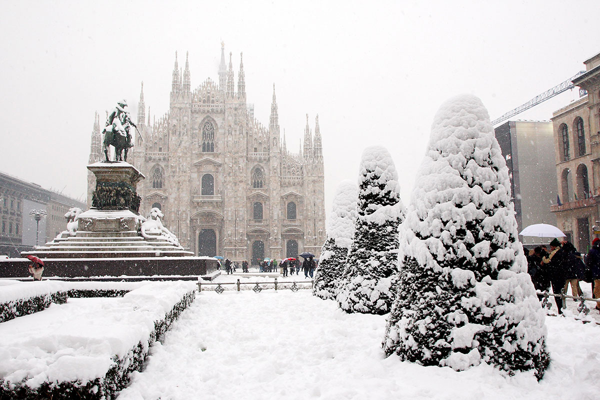 Neve a Milano: sta arrivando davvero?