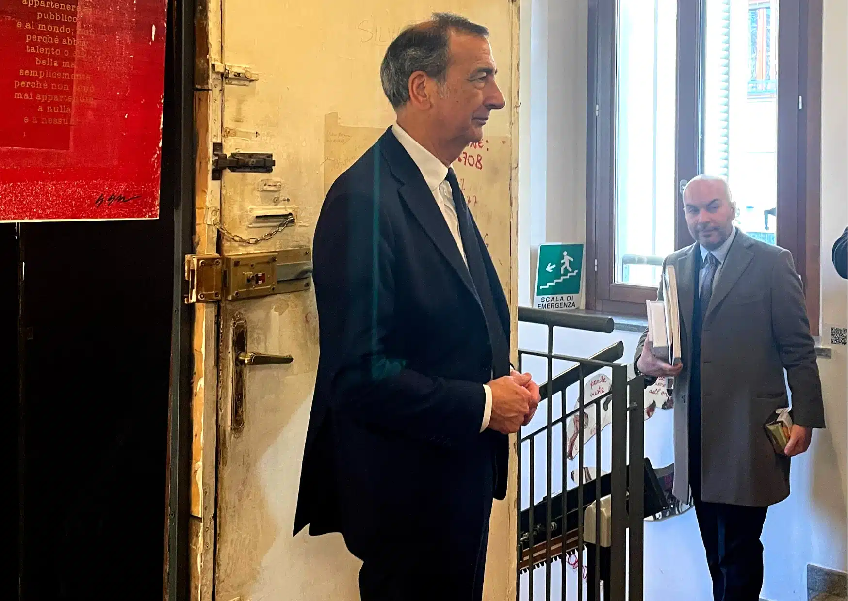 Il sindaco Sala a Spazio Alda Merini