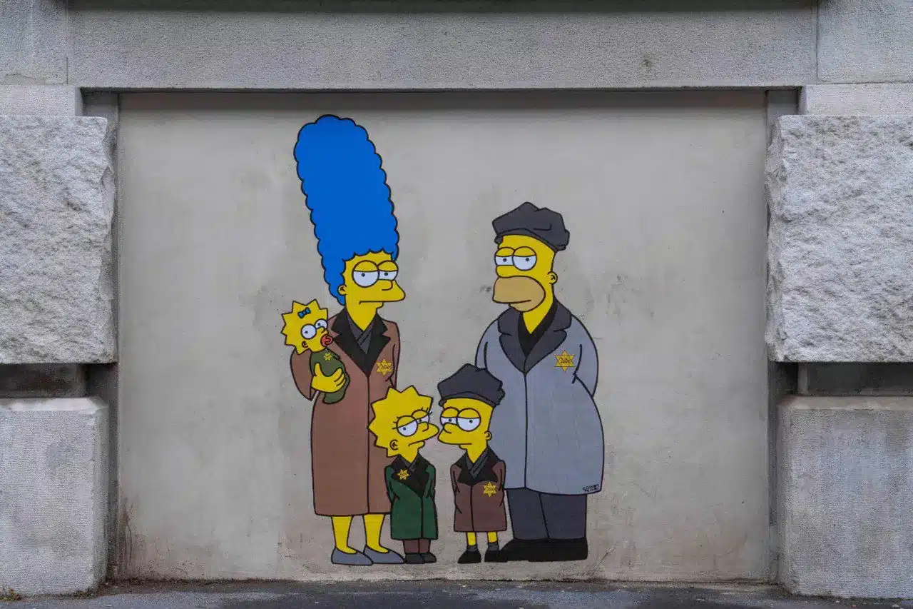 I disegni de I Simpson “deportati” per la Giornata della Memoria