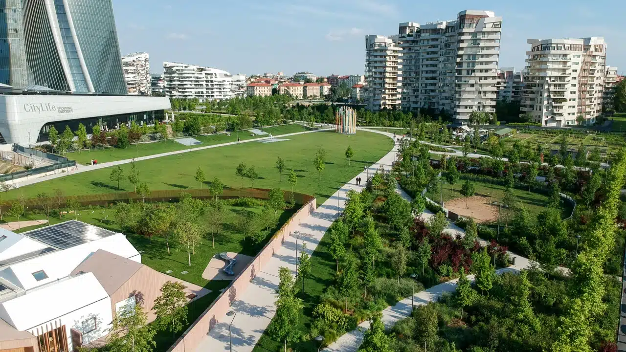 CityLife: l’inaugurazione del nuovo parco di 28mila metri quadri