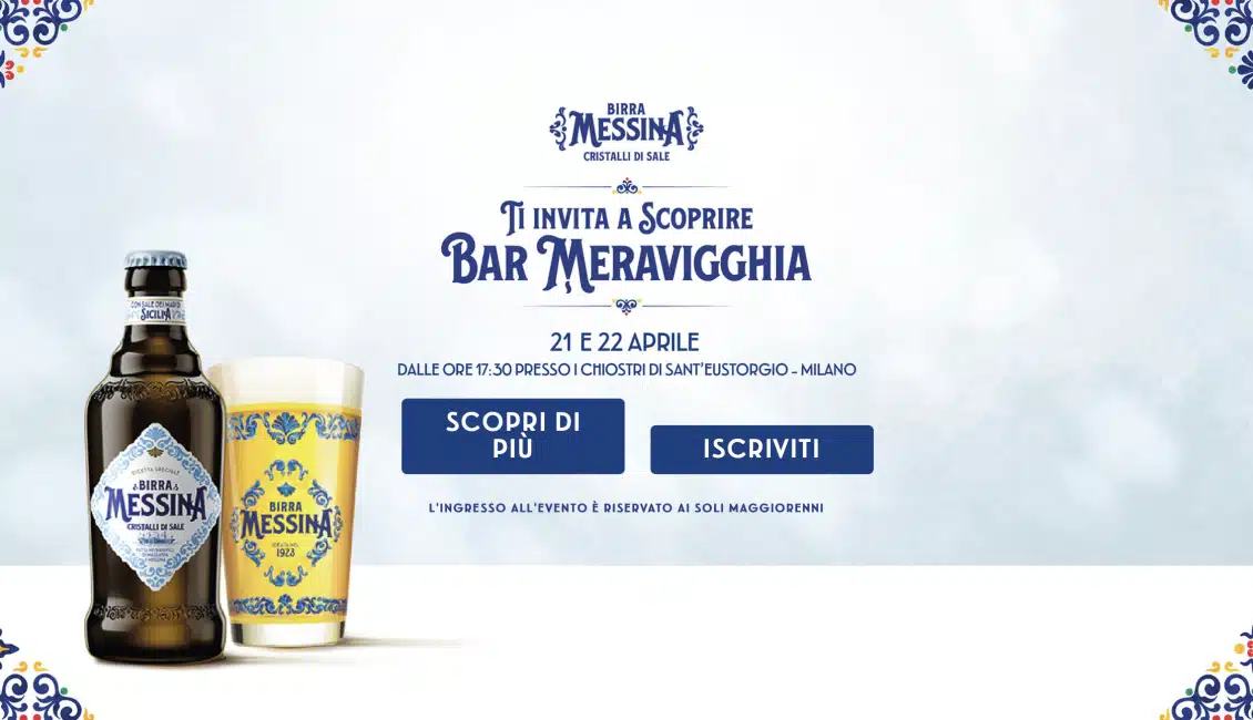 design week 2023 birra messina
