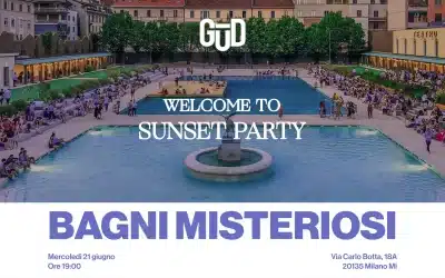 Gud ai Bagni Misteriosi: tornano gli aperitivi con tuffo in piscina