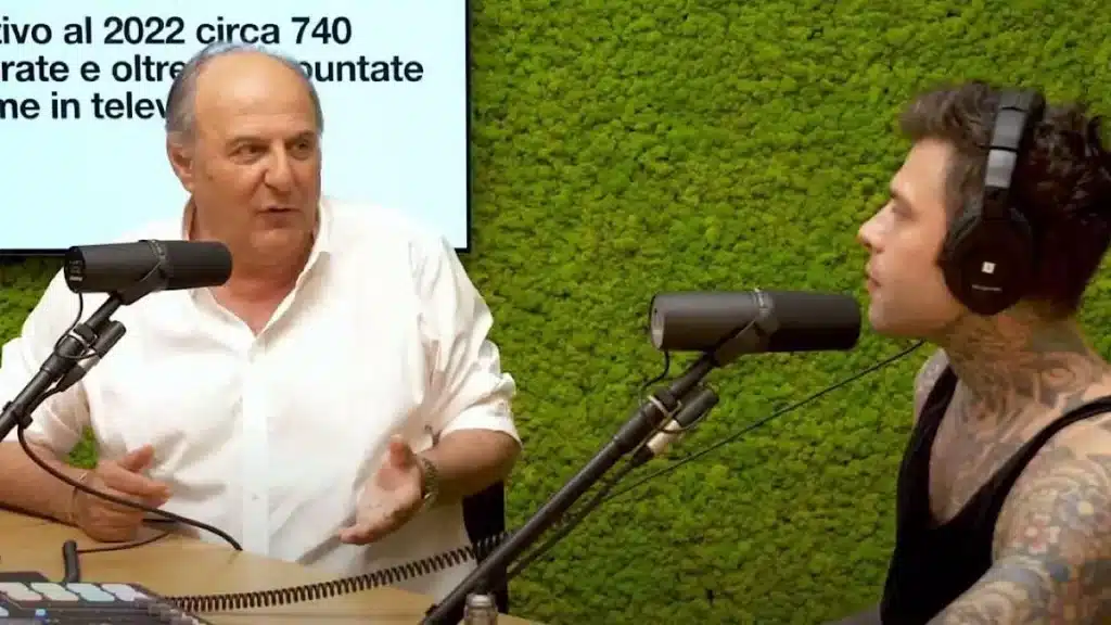 Lite Fedez Gerry Scotti