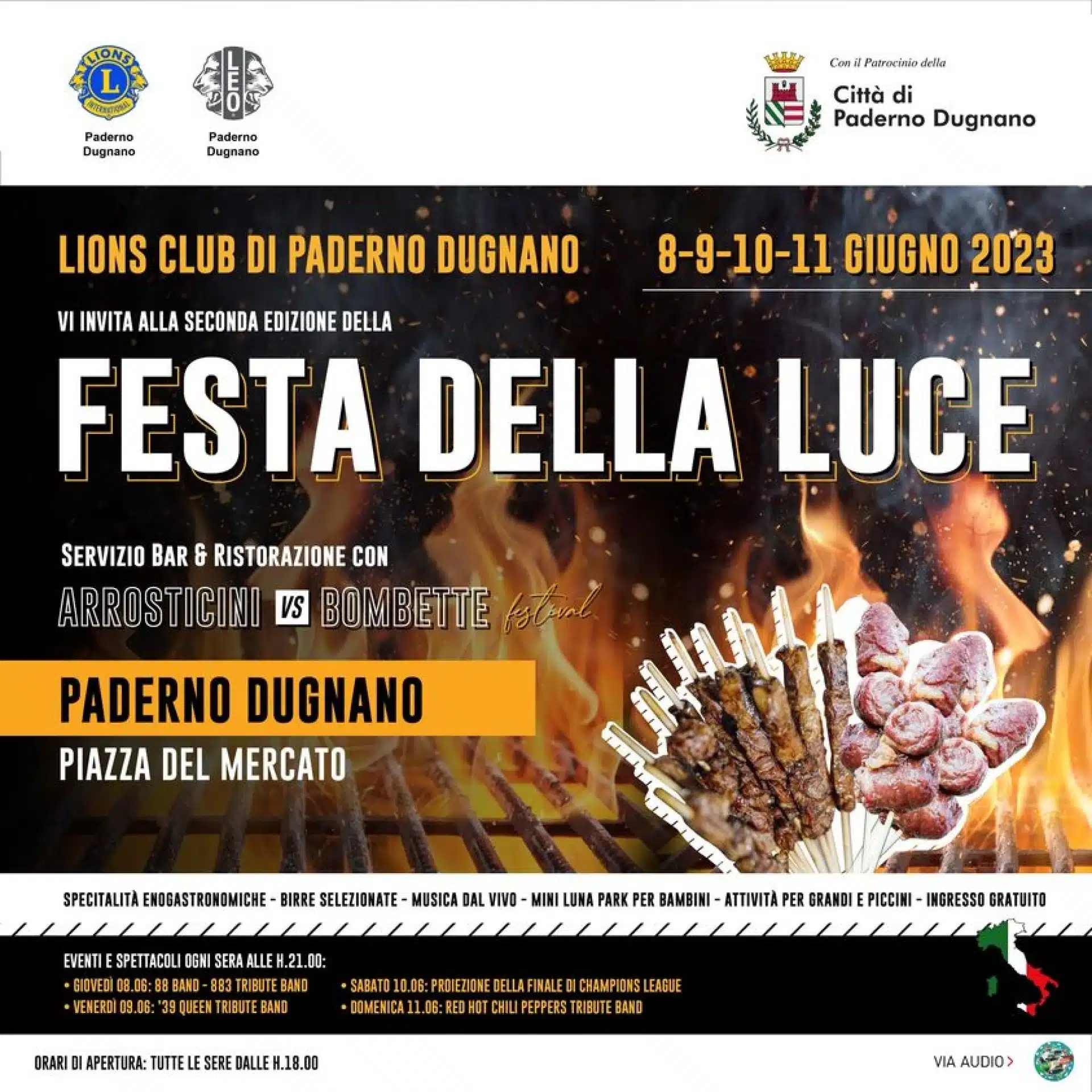 Arrosticini e Bombette Festival: a Milano la sagra della carne