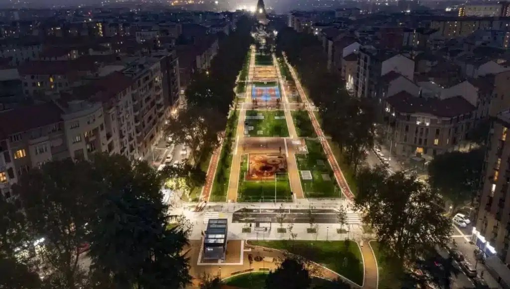 M4 Milano festa