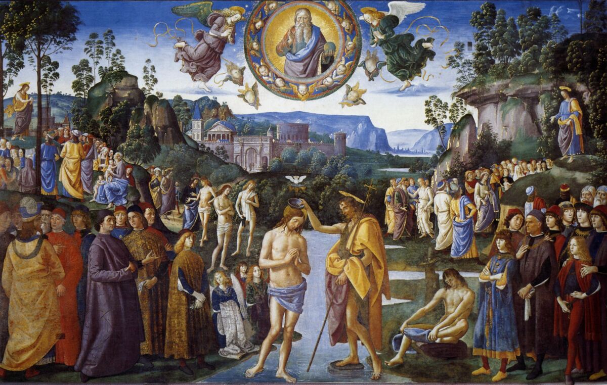 Battesimo di Cristo Perugino