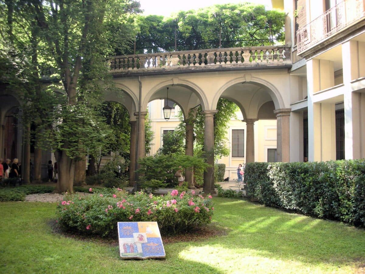Cortili e palazzi a Palestro