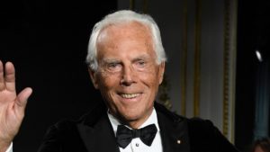 GIORGIO ARMANI è l’icona del nostro Paese nel mondo: riceve il Premio Parete