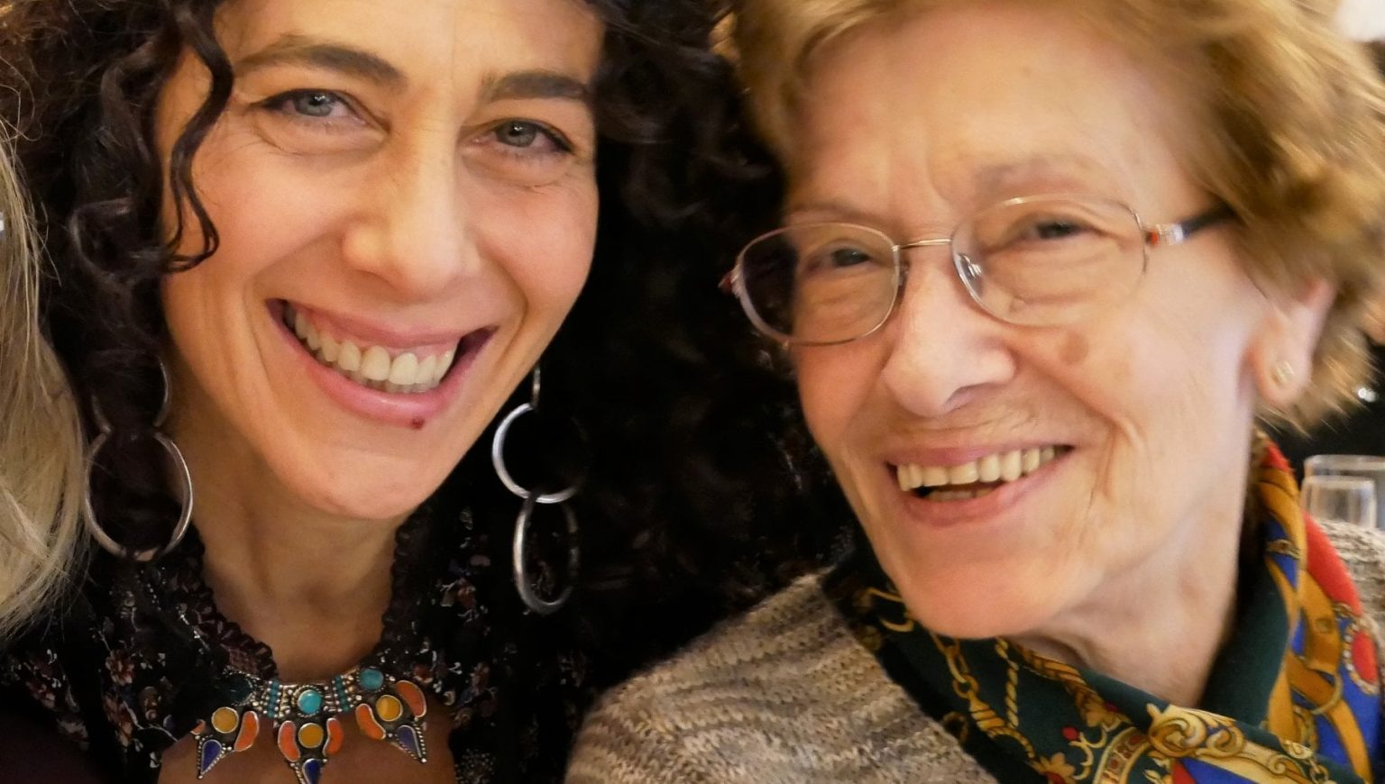 Moira perruso e madre. Foto Repubblica