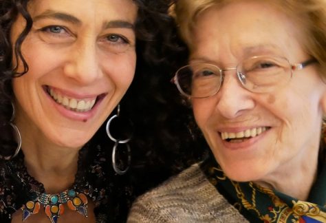 Moira perruso e madre. Foto Repubblica