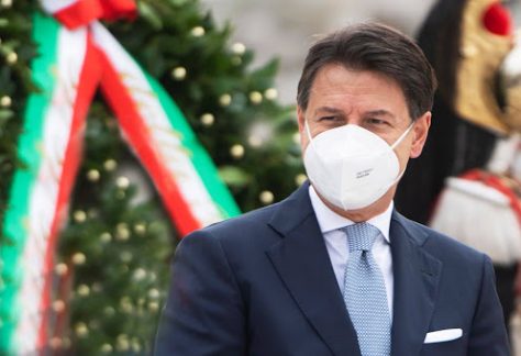 Conferenza stampa di Conte alle 20:15