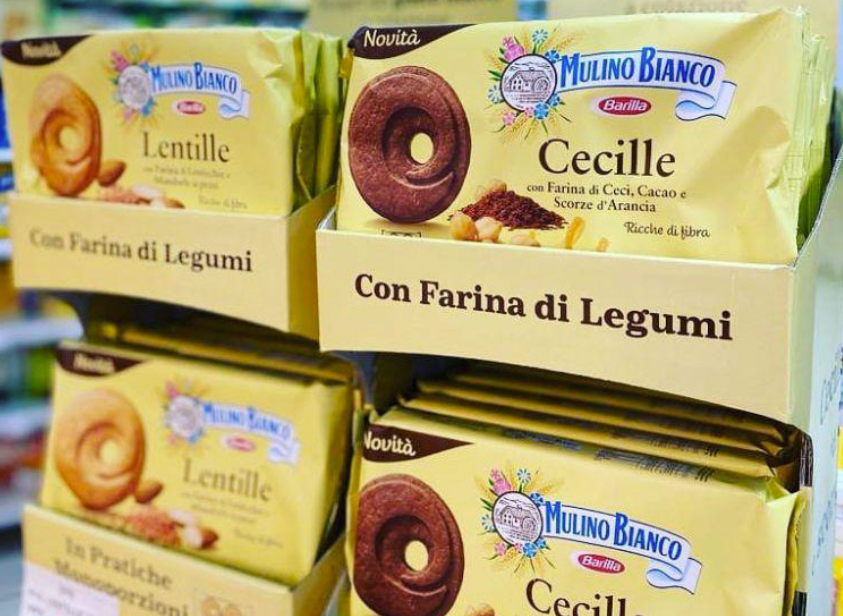 Mulino Bianco biscotti legumi