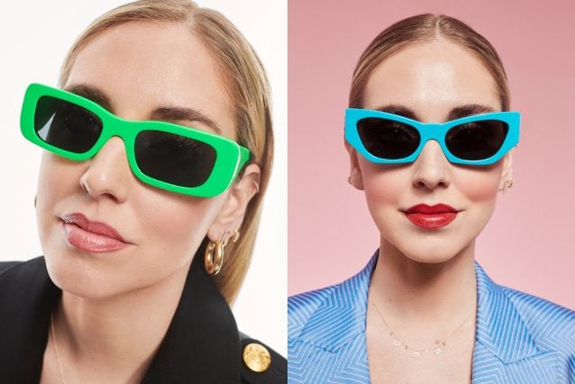 Chiara Ferragni e la collezione con Luxottica