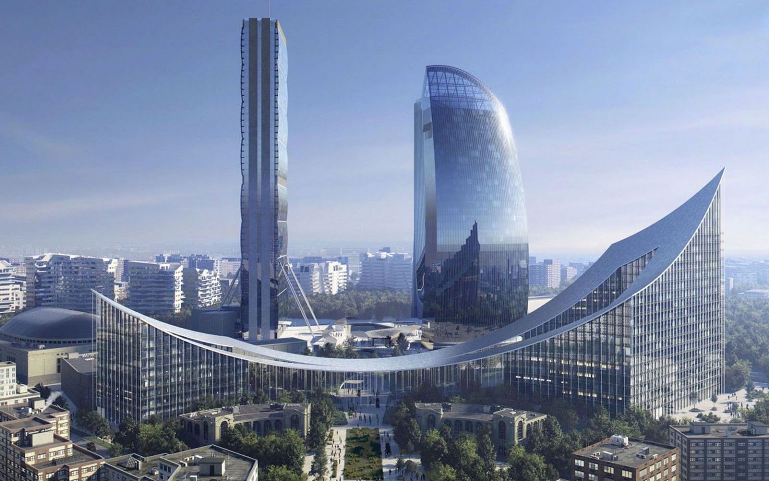 skyline milano grattacieli