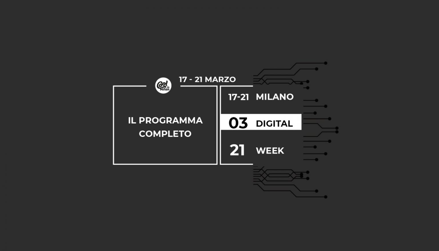 Milano Digital Week 2021 programma