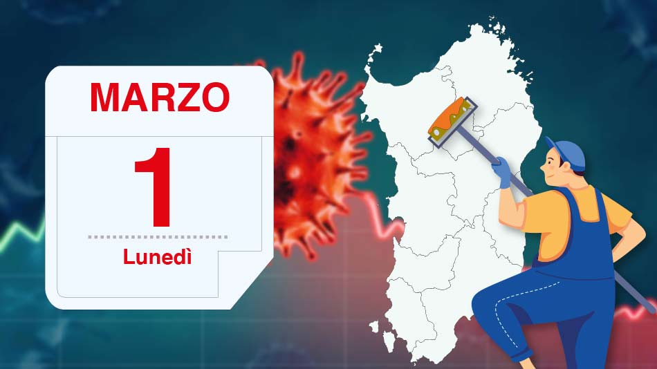 Sardegna passa in zona bianca