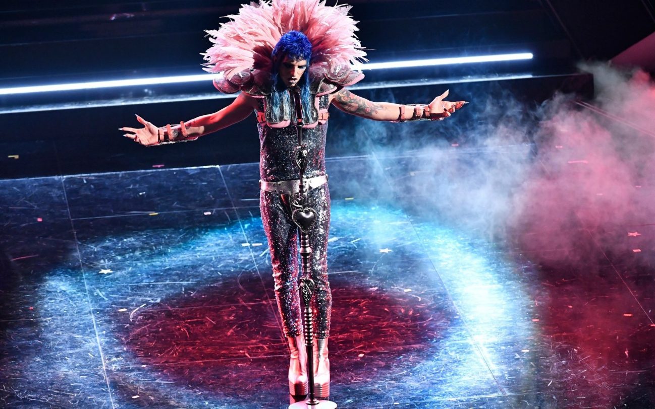 Achille Lauro a Sanremo