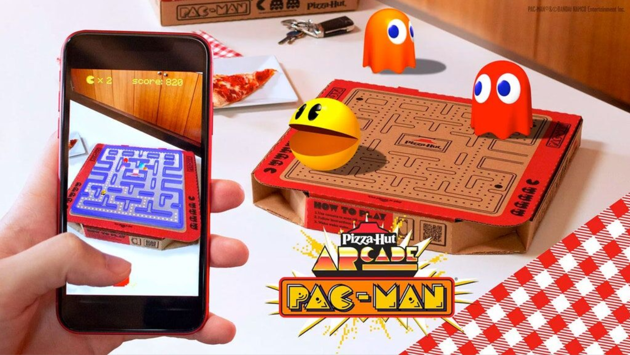 pac man pizza hut