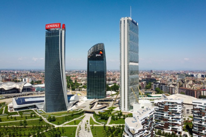 Torri uffici vuoti milano
