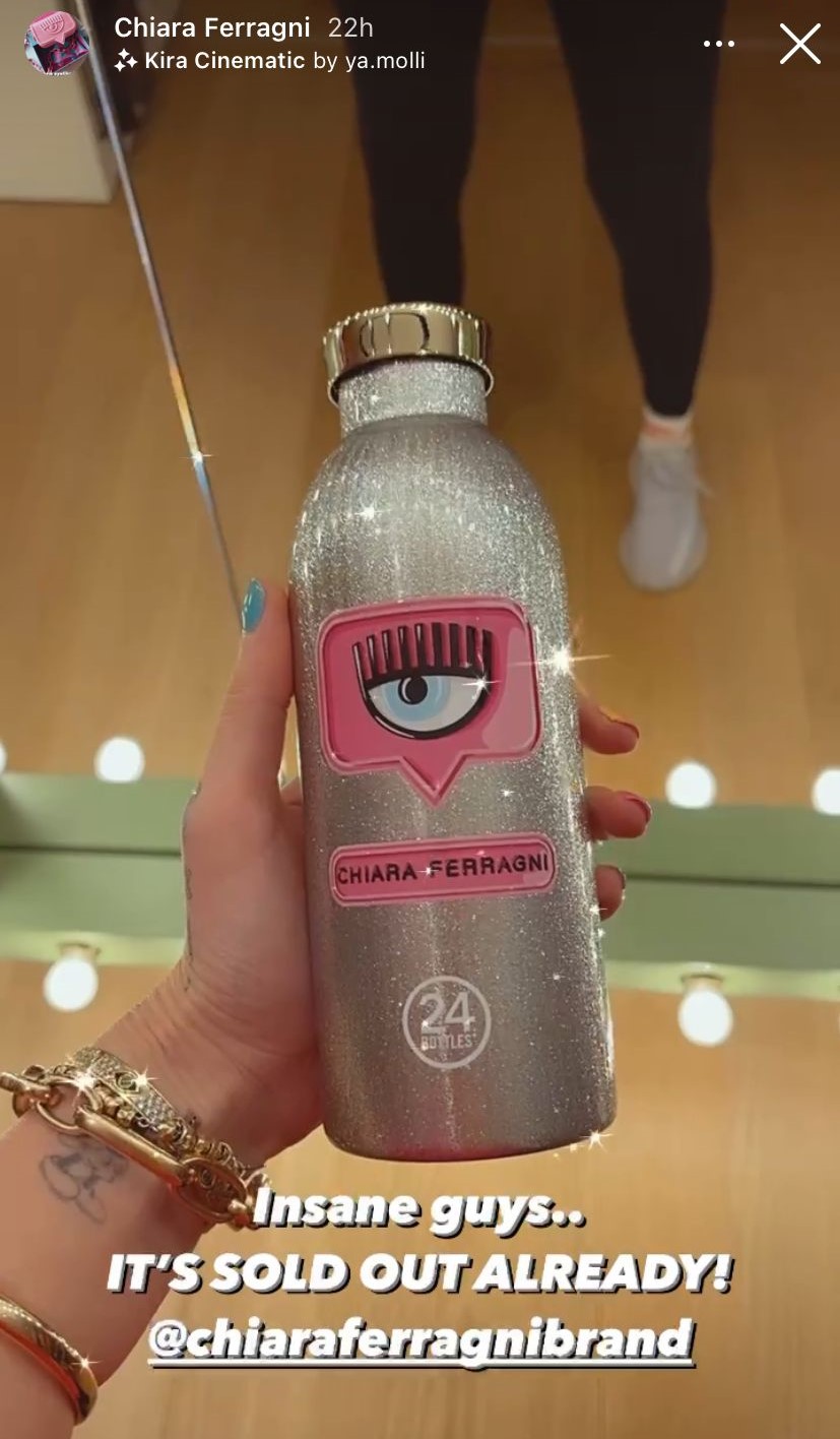Chiara Ferragni collab 24Bottle