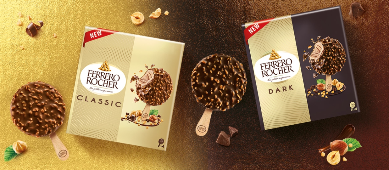 Ferrero Rocher: i nuovi gelati