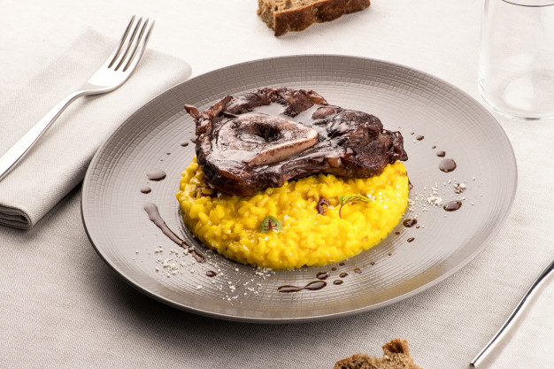 Risotto e ossobuco alla Milanese nella classifica dei 100 piatti più amati al mondo