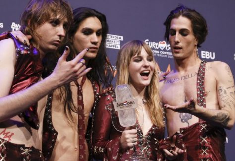 I Maneskin vincono gli Eurovision e "dominano" la classifica di Spotify