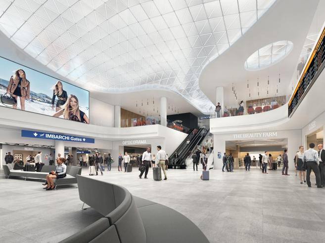 milano aeroporto linate restyling