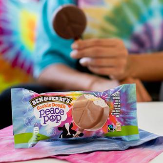 Ben & Jerry’s Peace Pop