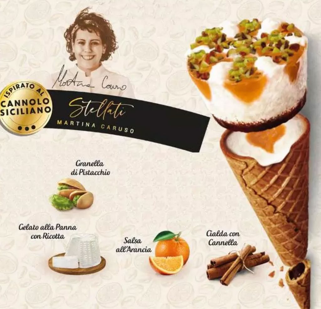 Cornetto Algida Marta caruso