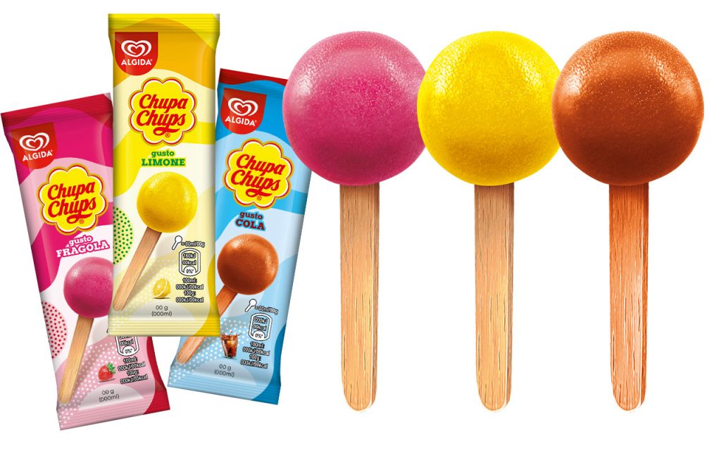 Gelato chupa chups