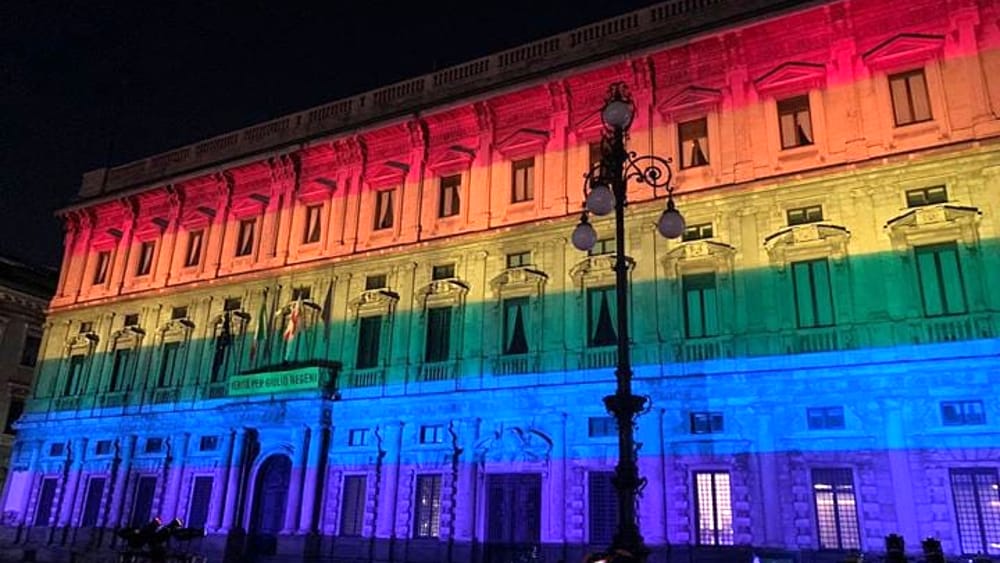 Milano pride arcobaleno