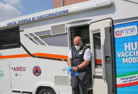 milano vaccini camper