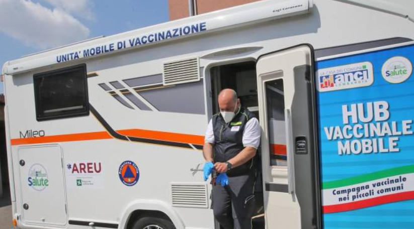 milano vaccini camper