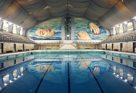 BE WATER-cattelan ferrari