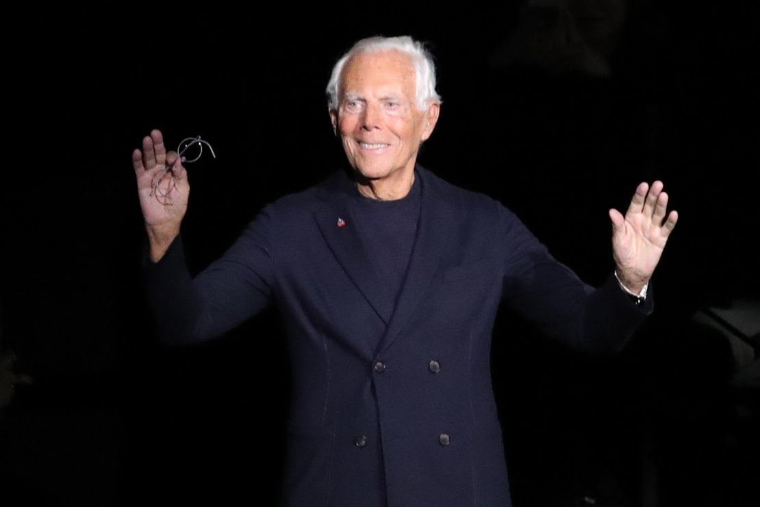 Giorgio Armani celebra i 40 anni di Emporio Armani