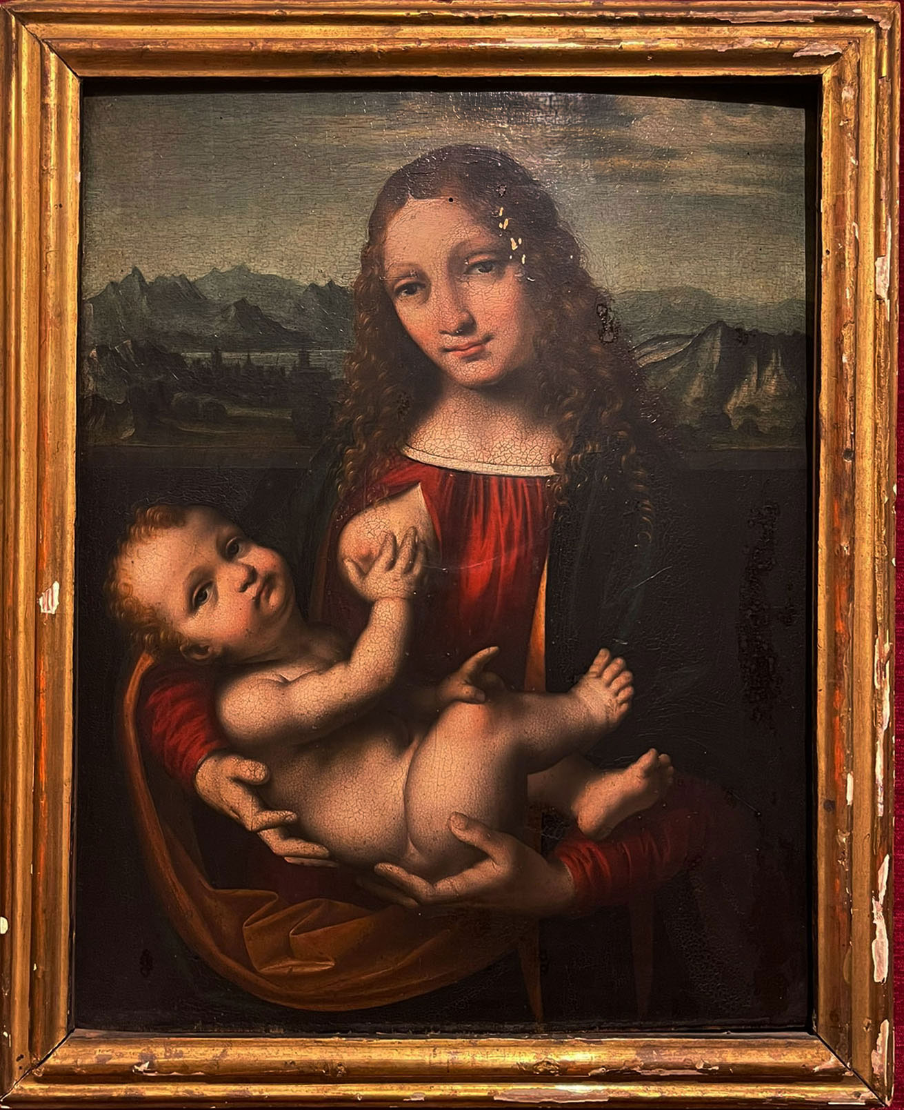 quadro rubato marco d'oggiono