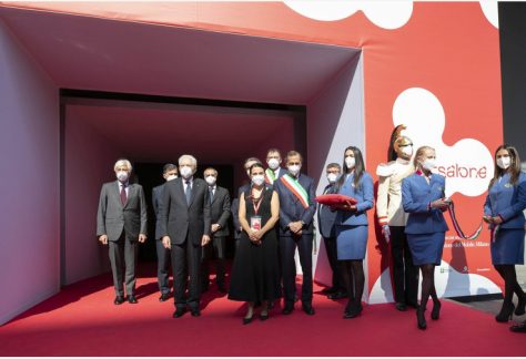 Il Presidente della Repubblica Mattarella inaugura il Salone del Mobile
